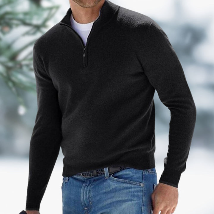 Everett™ | Refined men's quarter-zip sweater