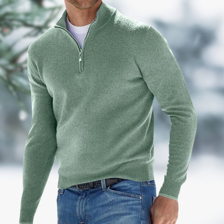 Everett™ | Refined men's quarter-zip sweater