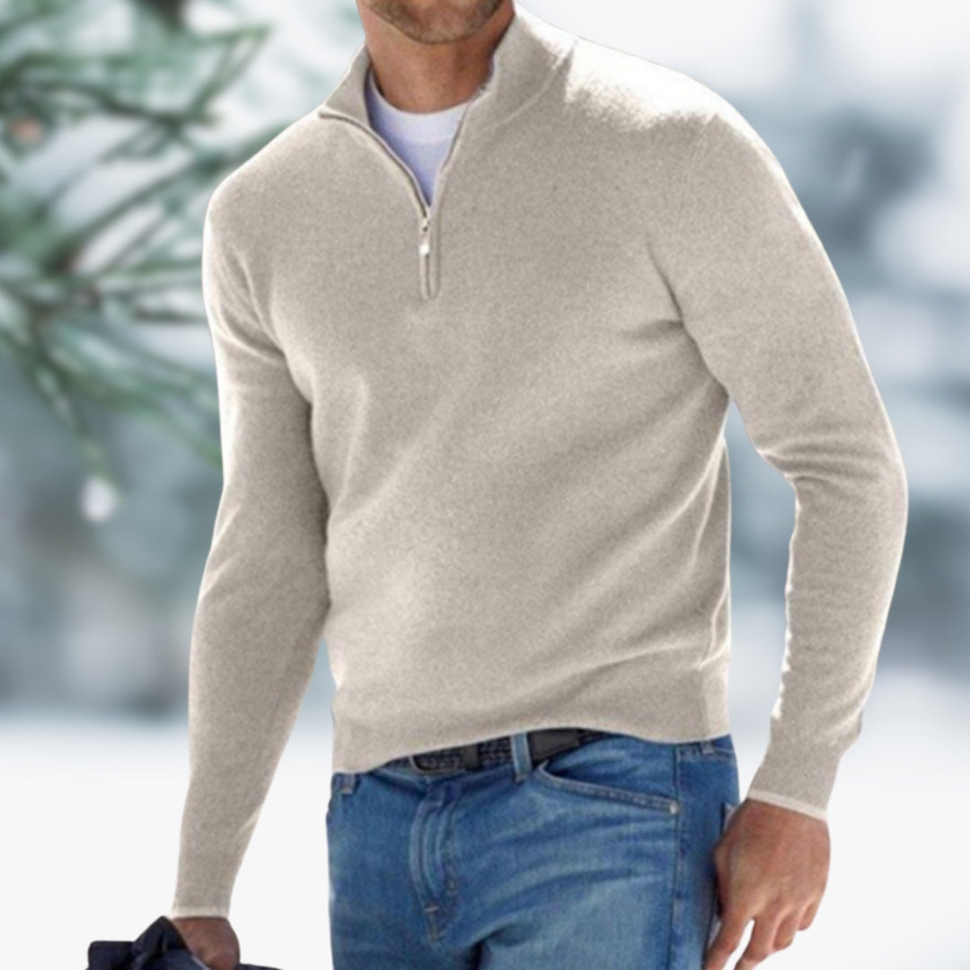 Everett™ | Refined men's quarter-zip sweater