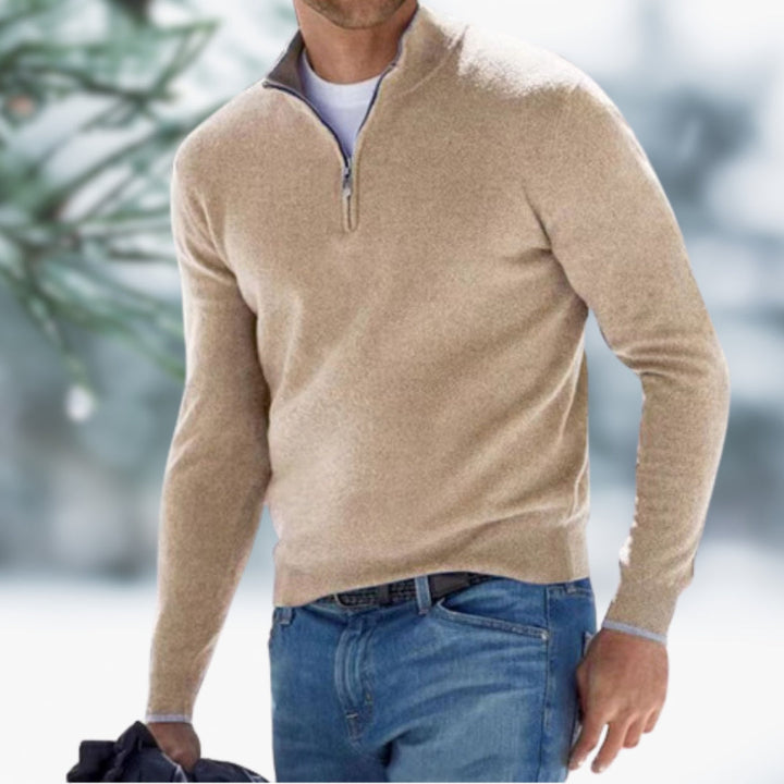 Everett™ | Refined men's quarter-zip sweater