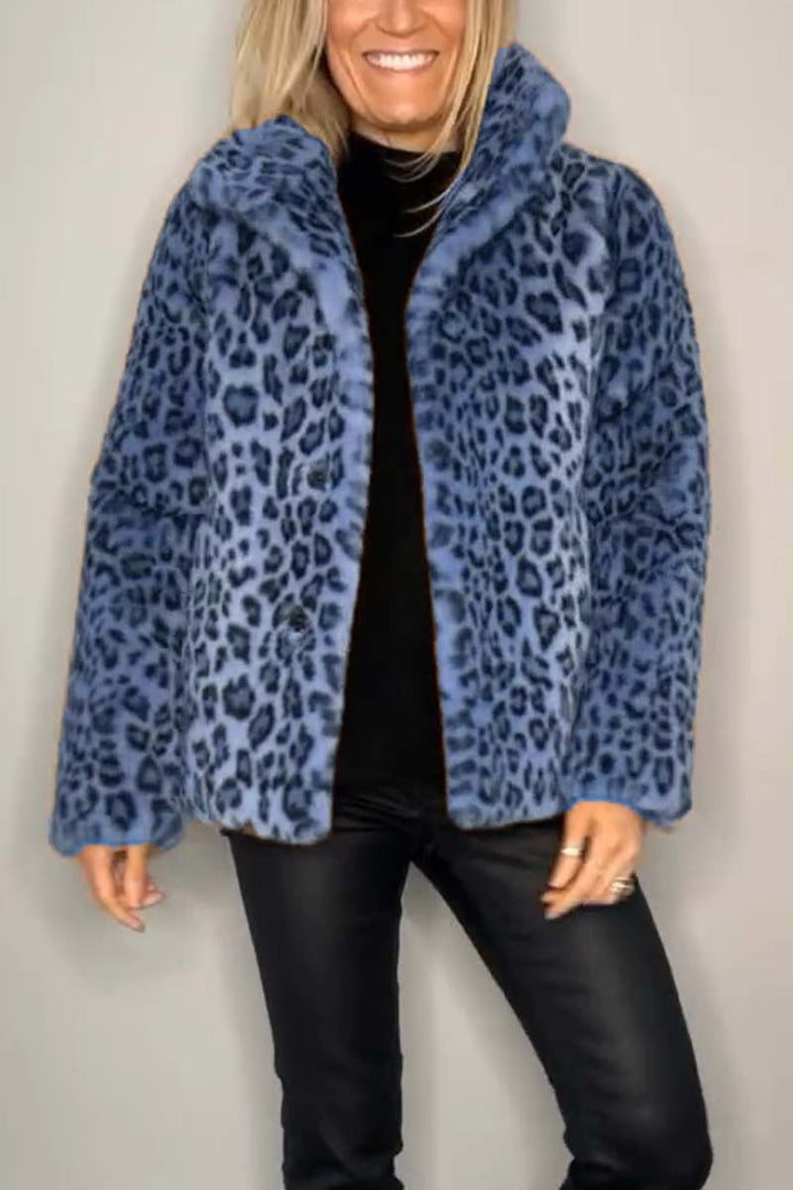 Jasmine - Leopard Print Coat