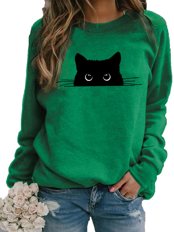 Evelyn | Casual Cat Sweatshirt