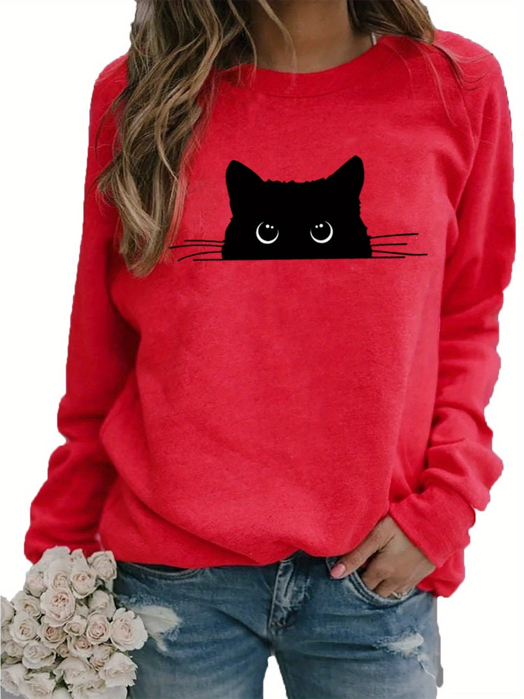 Evelyn | Casual Cat Sweatshirt