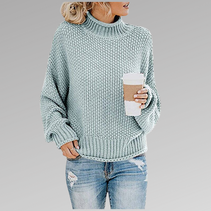 Edith™ - Mock-Neck Sweater