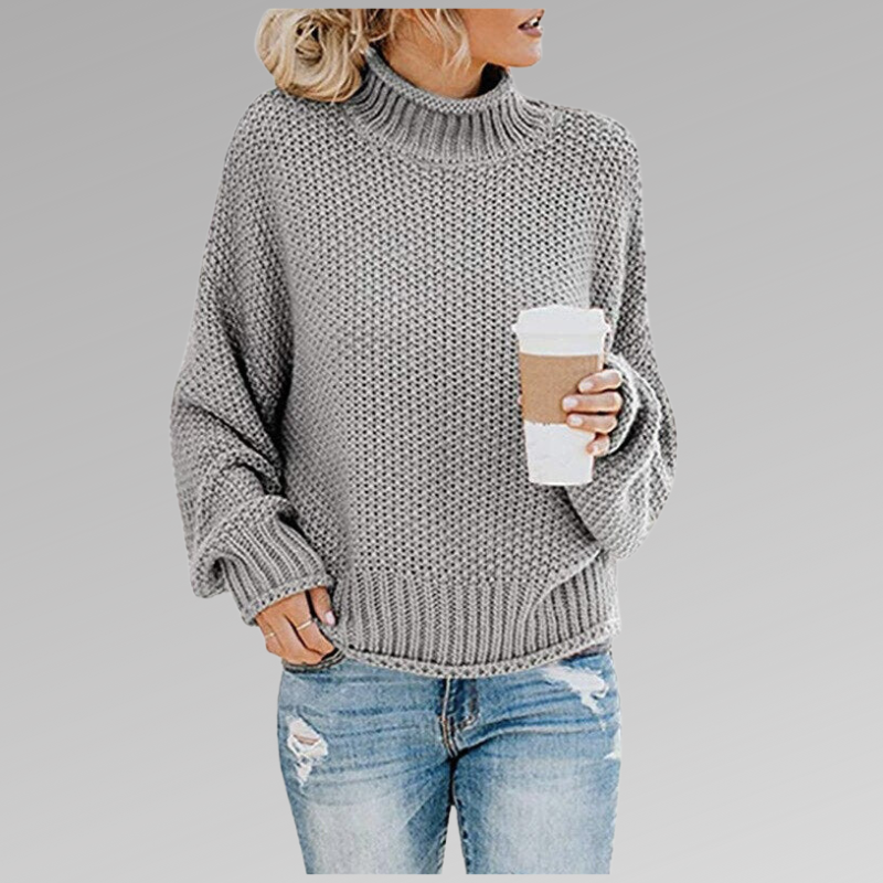 Edith™ - Mock-Neck Sweater