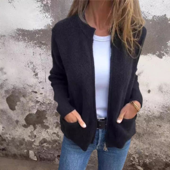 Amara™ - Super Soft Warm Zipper Cardigan