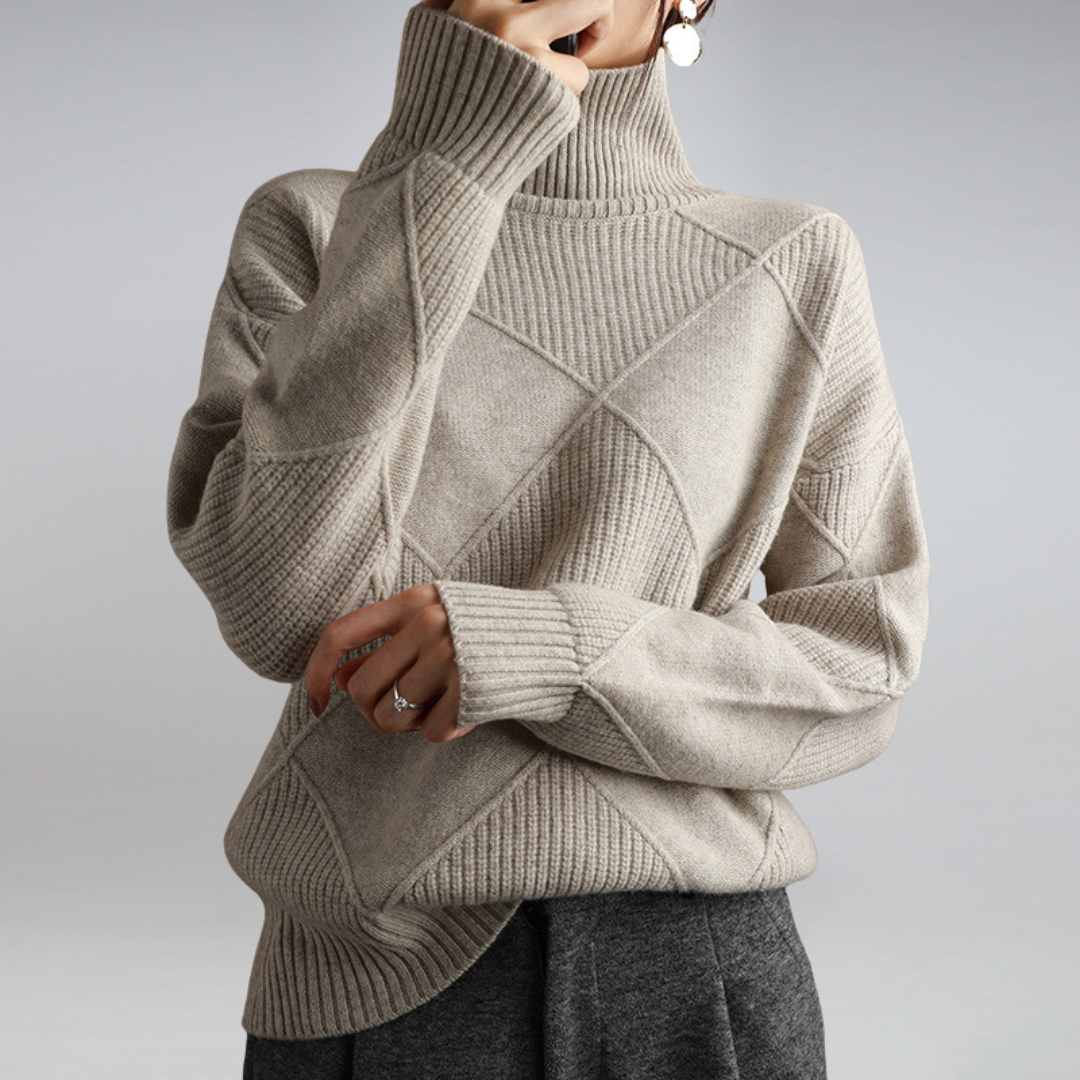 Mara™ - Luxe Textured Winter Sweater