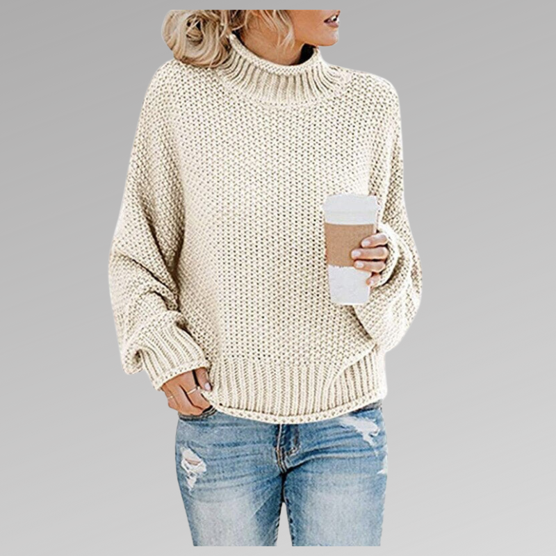 Edith™ - Mock-Neck Sweater