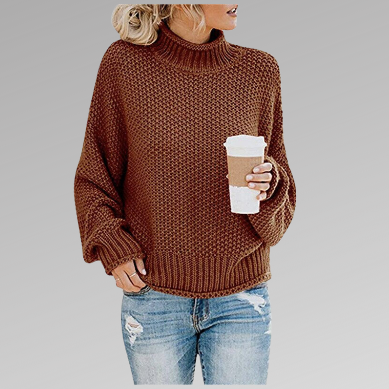 Edith™ - Mock-Neck Sweater