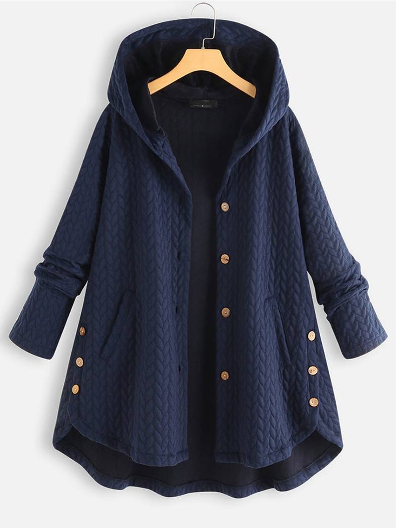 Leslie® - Warm Button-Up Jacket