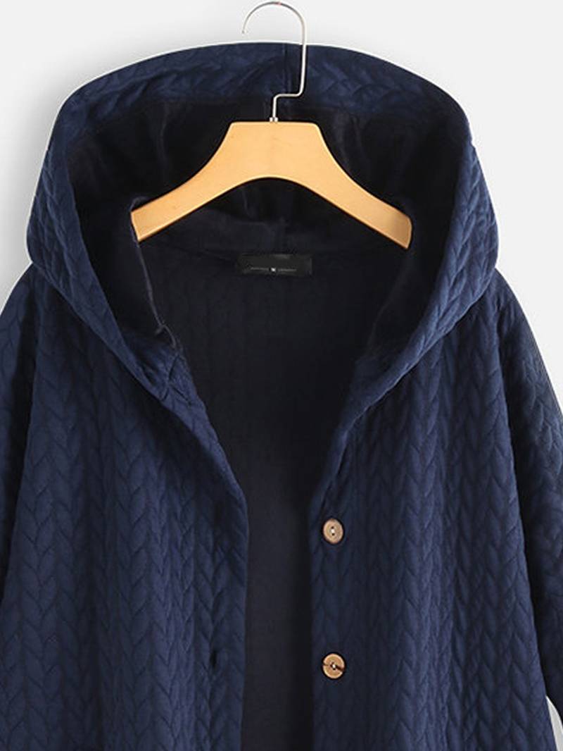 Leslie® - Warm Button-Up Jacket