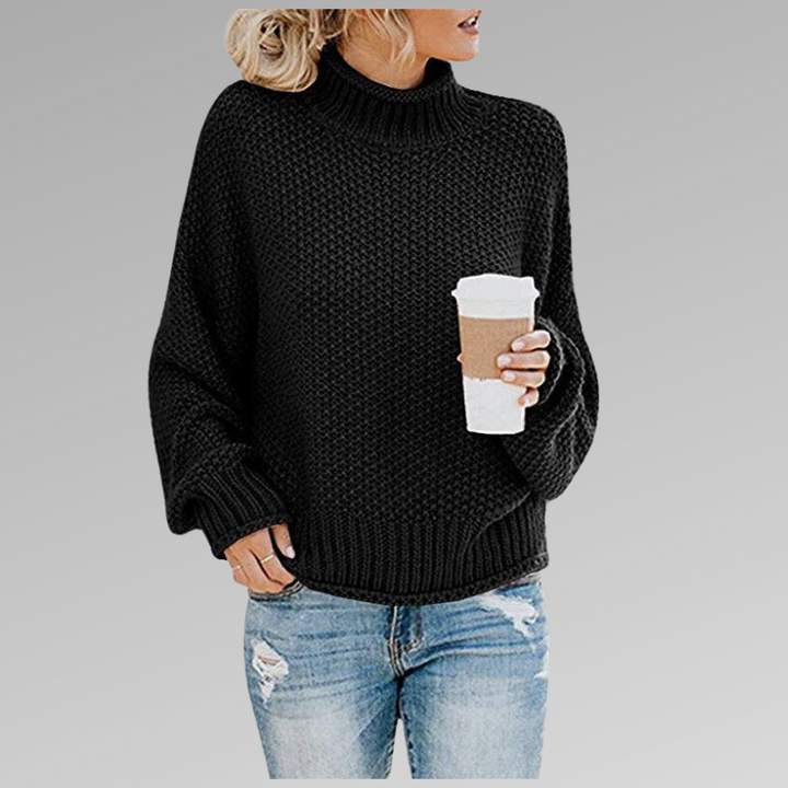 Edith™ - Mock-Neck Sweater