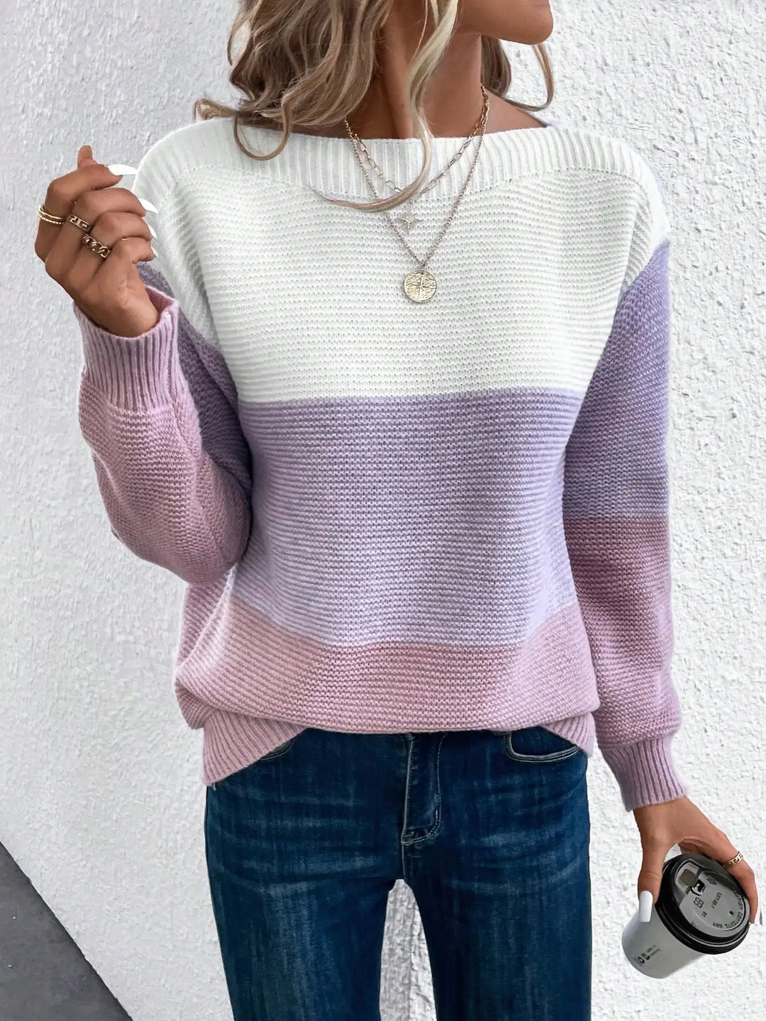 Bella Ombre Knit Sweater