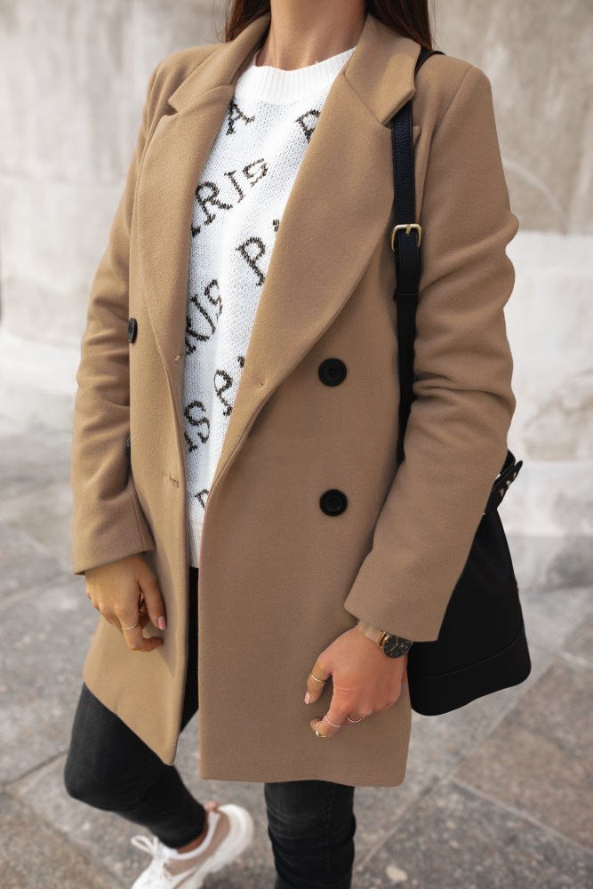 Teresa® - Elegant Lapel Coat