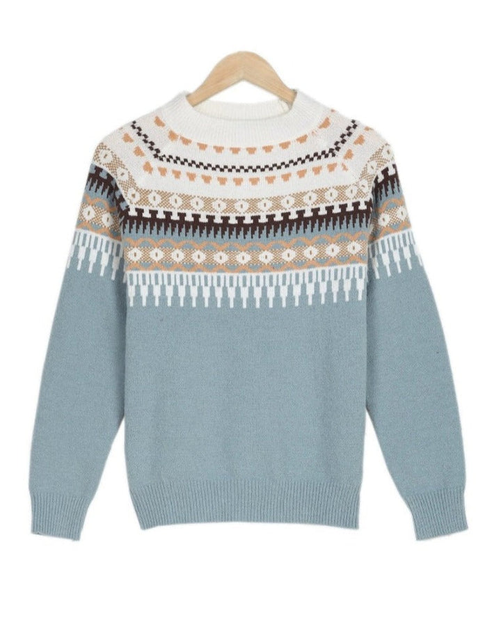 Jade™ - Nordic Elegance Knitted Sweater