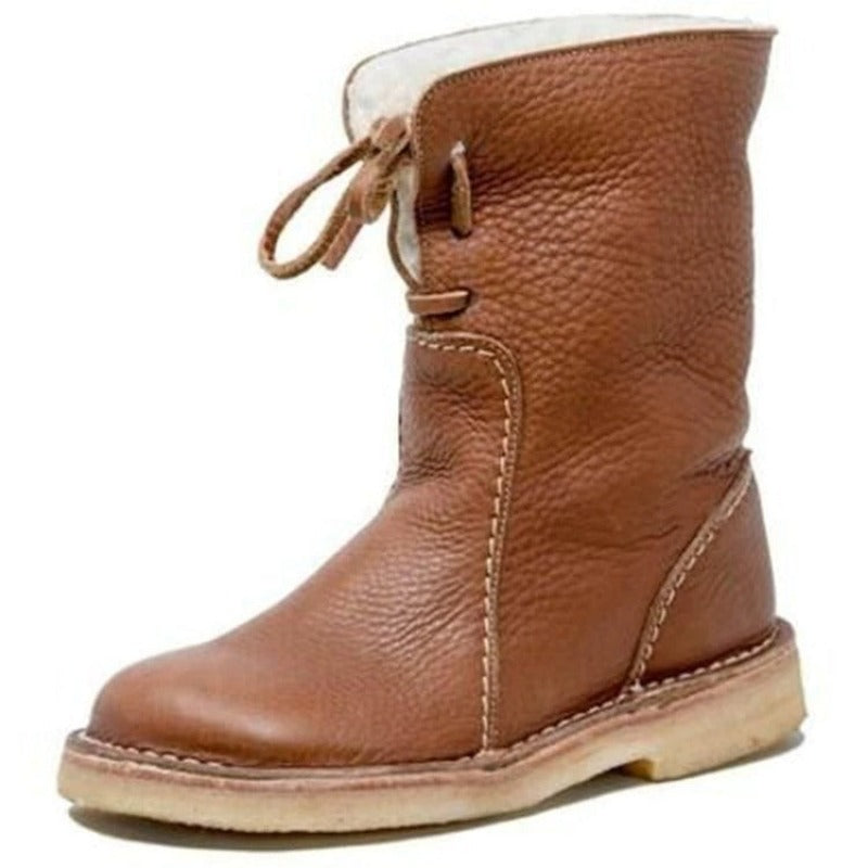 FAUSTINE™ Cozy Shearling-Lined Winter Boots